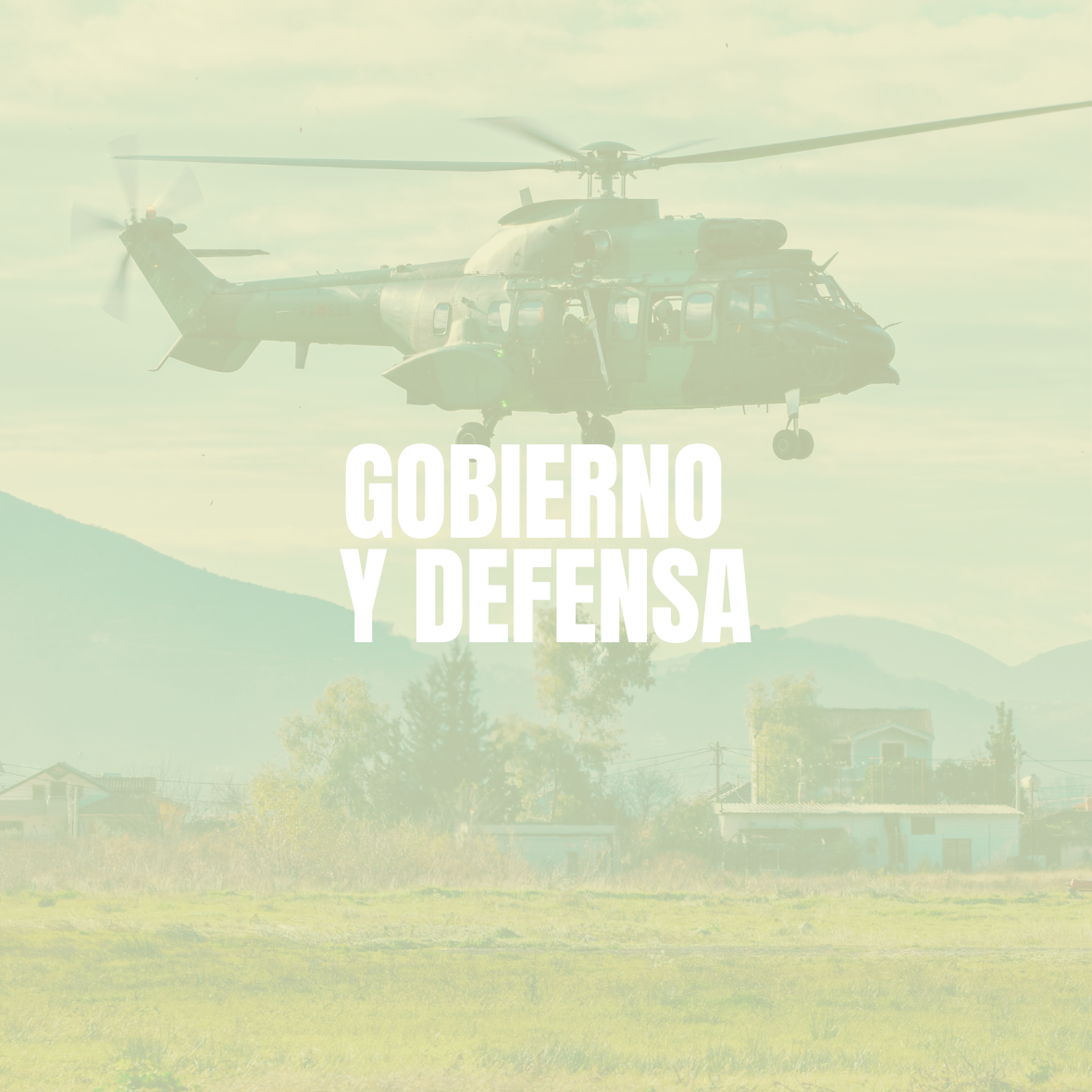 GOBIERNO Y DEFENSA
